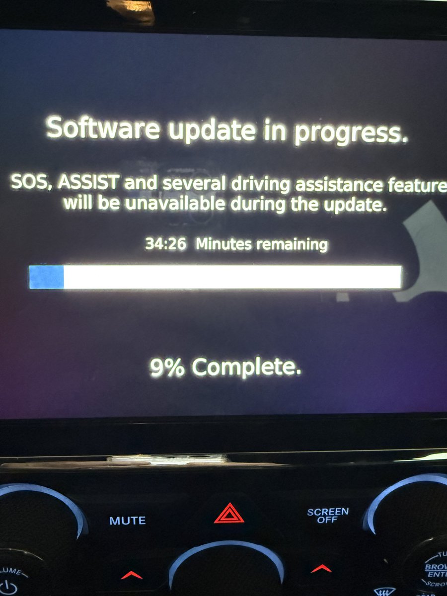 pejacoby's tweet photo. Should it really take 35 minutes with the engine running to update Uconnect on my Jeep? I mean, what the hell OS is this anyway?

Updating the maps will take ANOtHeR 20+ minutes?

USB1.1 ports or what?

#jeep #uconnect #systemUpdate https://t.co/94s4Mb0asy
