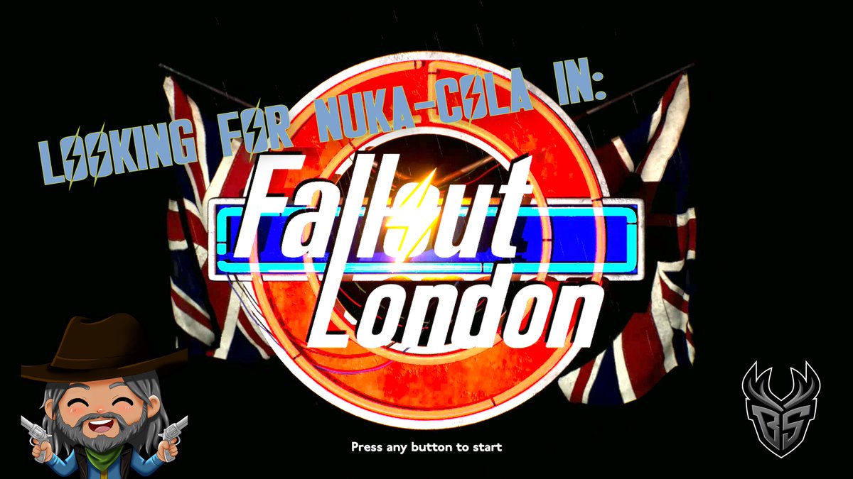 OldWandererVT's tweet photo. #Fallout Friday is upon us again (TGIF!).  Let's get back to teaching those Feral Brits who's in charge (and uhh.. I guess the regular Brits too.. I don't want to rule over just the ghouls).

@StreamWithMeld creator, @BuckshotGG partner.  I run on Coffee and Energy Drinks.
I may, or may not, have spent this week slacking at work and redoing my stream setup again with Spark...

(I totally did.. there is no chance it's "may not")