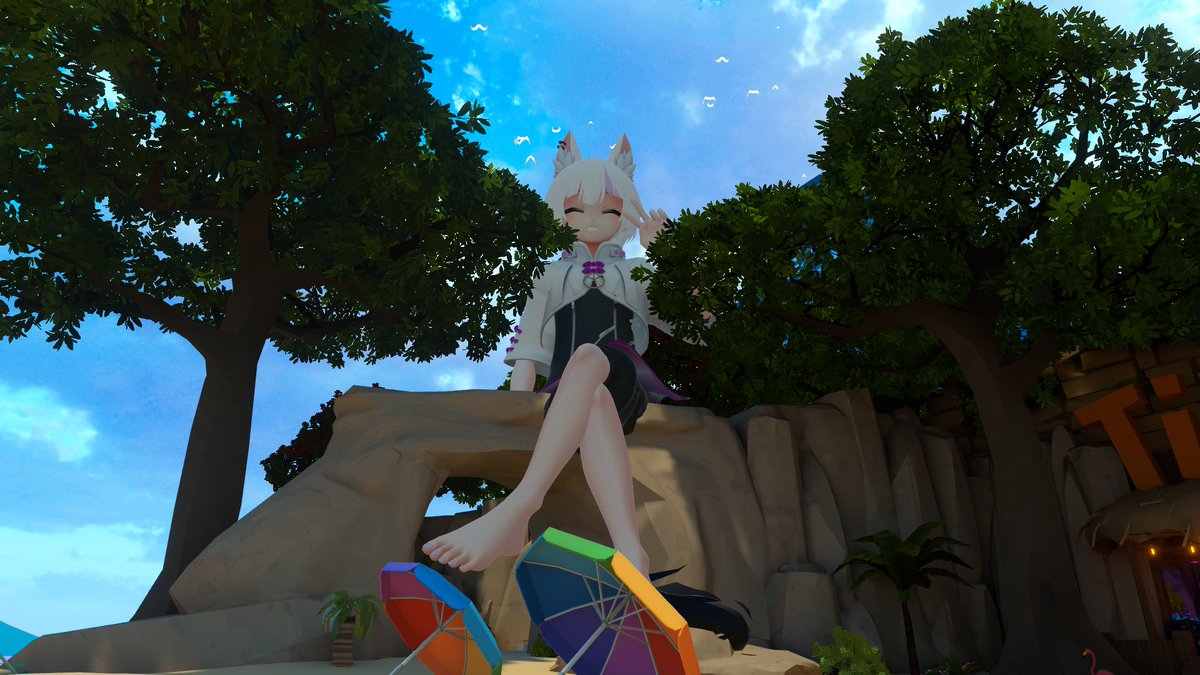 AliTheKitsu's tweet photo. "you know they say its hard to tell how big things are in the water. I guess the people at the beach really found that out. Granted i don't know if anyone expects a 25 meter fox boy"

#sizetwitter #sizevr #sizeVRChat https://t.co/d9fBAWiCsf