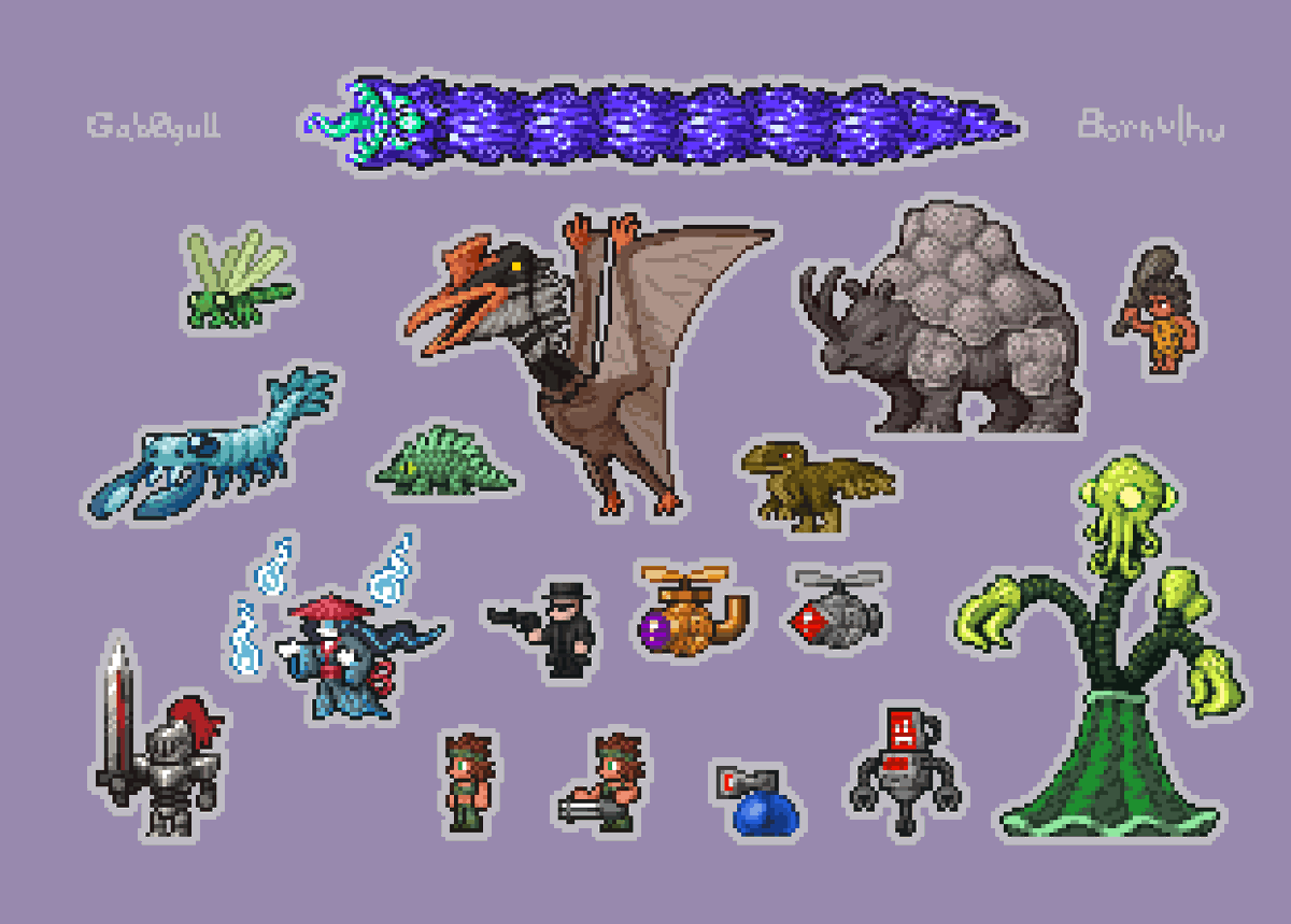 Gab0Gull's tweet photo. kaaaahhhh soy un pterodactilo  kaaaahhhhhh terraria https://t.co/ev9i3mTzRj