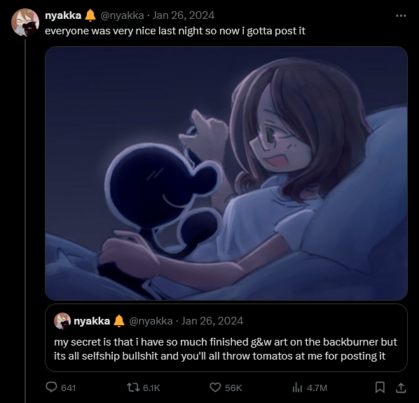 SuperWiiBros08's tweet photo. What more of  these funny adorable self shippers are out there? https://t.co/vgWeo1TSaG