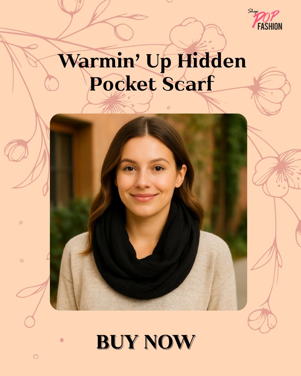 ShopPopFashion's tweet photo. Easy styling, endless looks ✨
One scarf. Countless ways to wear it.
Click link in bio to shop - https://t.co/EGly4DDANl https://t.co/B2mQcSV4iN