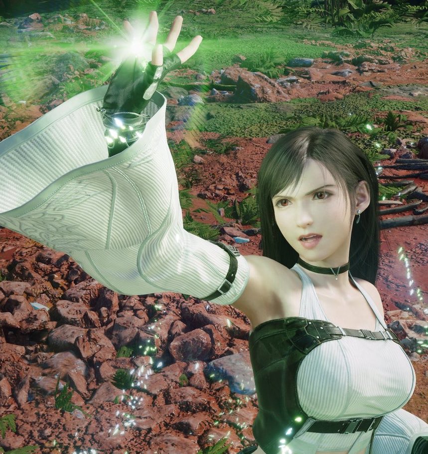 Garnetffluvr's tweet photo. TIFA LOCKHART MY QUEEN 👑❤️❤️🔥🔥 https://t.co/D6ezhWivNk