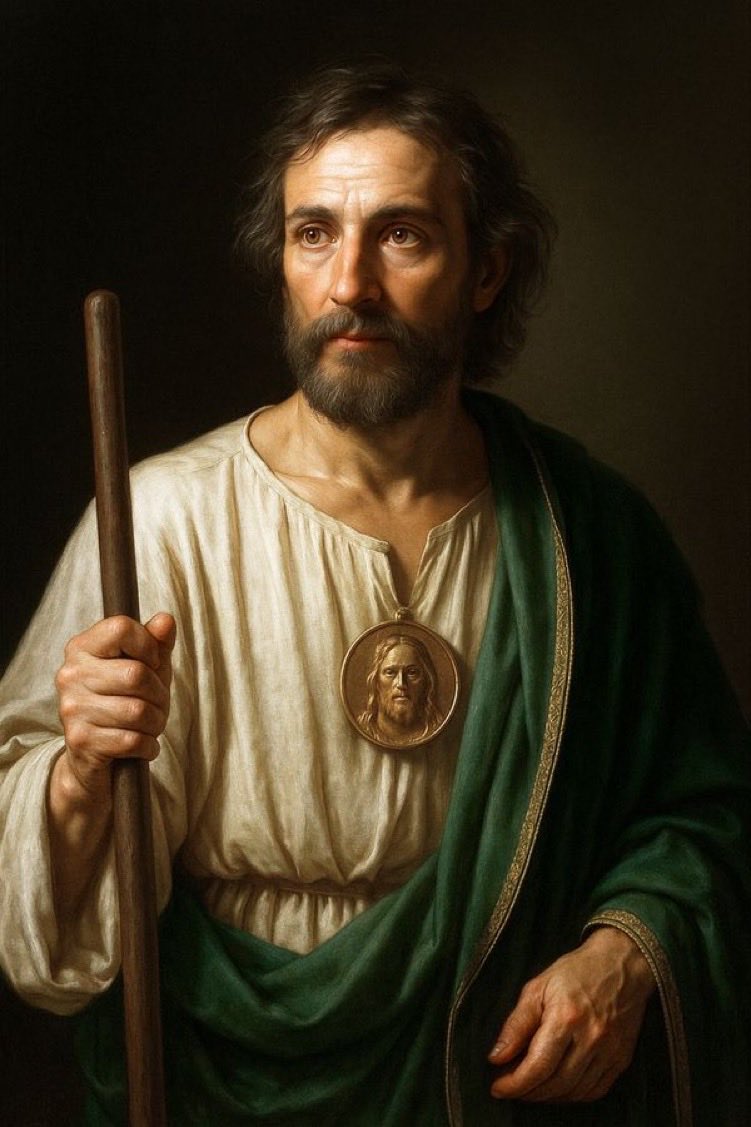 Faithful2Pray's tweet photo. St. Jude, Patron Saint of Lost Causes, pray for us!🙏🏻 https://t.co/RY4t5wYZpU