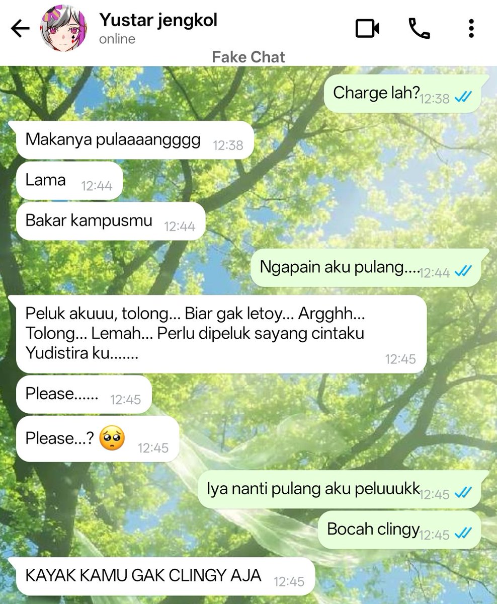 Simfonipetang's tweet photo. Wantwit #notenote πΎπ΅ dari universe "Avatar Vtuberku Jadi Hidup?!"
Bocah clingy. https://t.co/aHYVDa700C