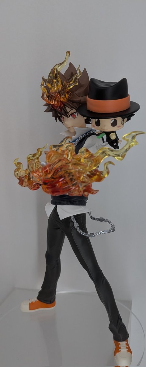 guernicass4's tweet photo. TVアニメ『家庭教師ヒットマンREBORN!』
POP UP PARADE
SP 沢田綱吉＆リボーン

10,800円

#グッドスマイルフェス
にて展示中！ https://t.co/BRlRIrlfw4