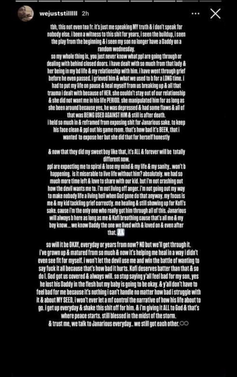 shesoocm_'s tweet photo. @UAintGotAPs5Yet to basically sum it up , toie explains how the manager basically didn’t want her and poppa together due to her ( as in the manager) fcking on him &amp; wanting to have more then just business with him ,also breaks down how when poppa was already deceased https://t.co/16IHzXImk2