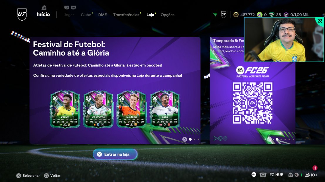 robfortes_'s tweet photo. 🟢🟡 EVENTO DA COPA 🟢🟡 - Ué?! Lançaram um novo EA FC? Bora conferir TUDO!

🟢 https://t.co/eRoyBkPQIk https://t.co/cJrTD7Mlpl