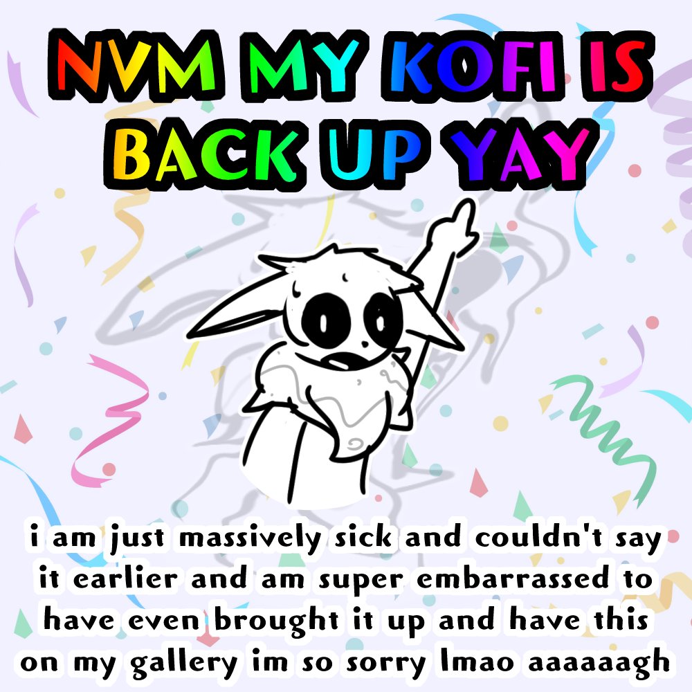 meloeatta's tweet photo. it Got back up!!! Somehow !! I am super embarrassed that any of this is public now that its all fine but i guess thats how it goes haha, thank you all for your support as always, <3

it actually happened a few days ago but i've been really sick LOL could only get around to it now https://t.co/ojxIysHSz4
