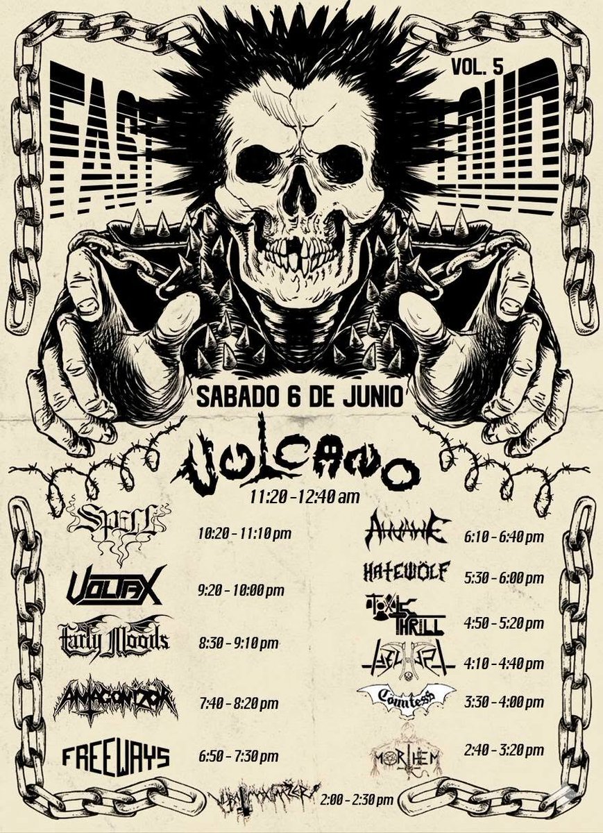 BBeat105's tweet photo. Shows para mañana:
- En #FVCKOFFROOM, @S7Nmusic y #Venemous. @ZepedaBros
-En #CDMX, #TánatosXXAños en Portales
- En @circovolador, @OldSchoolMetalVol5
- #Rhapsody en Pepsi Center. @symphonicexp
- En #Mty, el #FastAndLoudVol5. #DecontrolProductions
#StayBlast
#BlastBeat105 https://t.co/Uu95jn3uQf