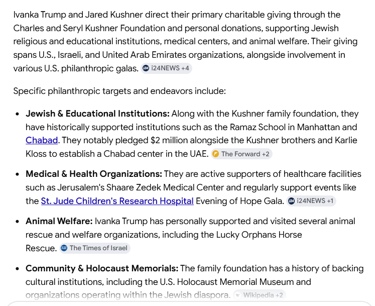 BeverlySimcic's tweet photo. LET ME BE CLEAR...
THIS MAKES ME SICK.
ARE THESE TWO PEOPLE AMERICANS?
KUSHNER FOUNDATION, OH PLEASE.. https://t.co/GP1nelvUpf