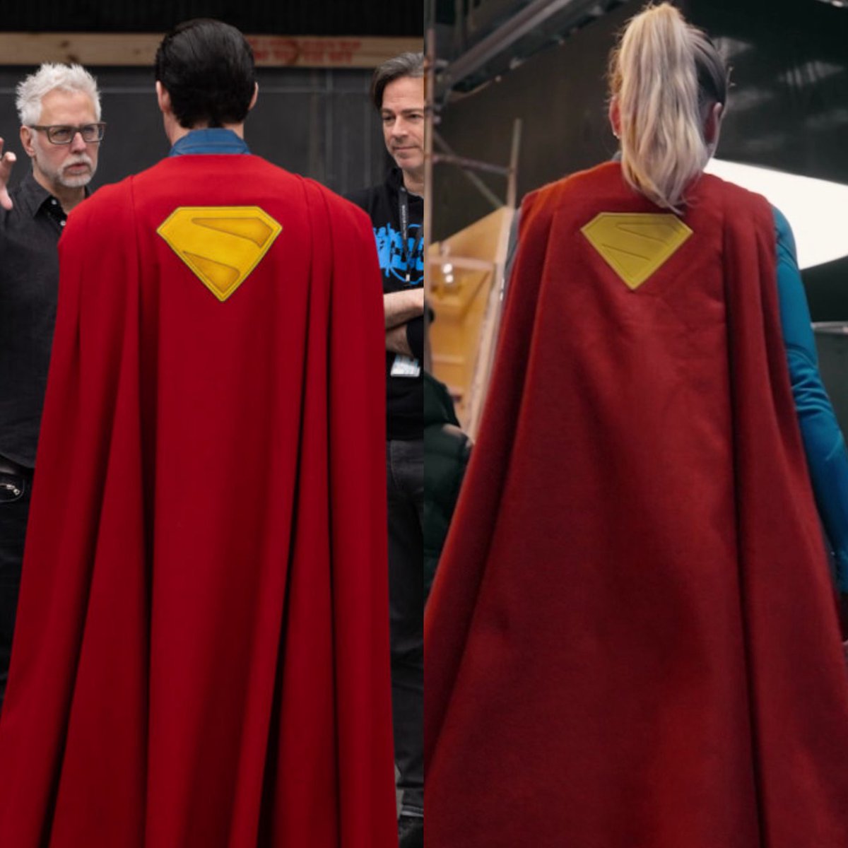 nightswayness's tweet photo. Adore the symbol on the back of the cape for them https://t.co/8F7v4mdZYF