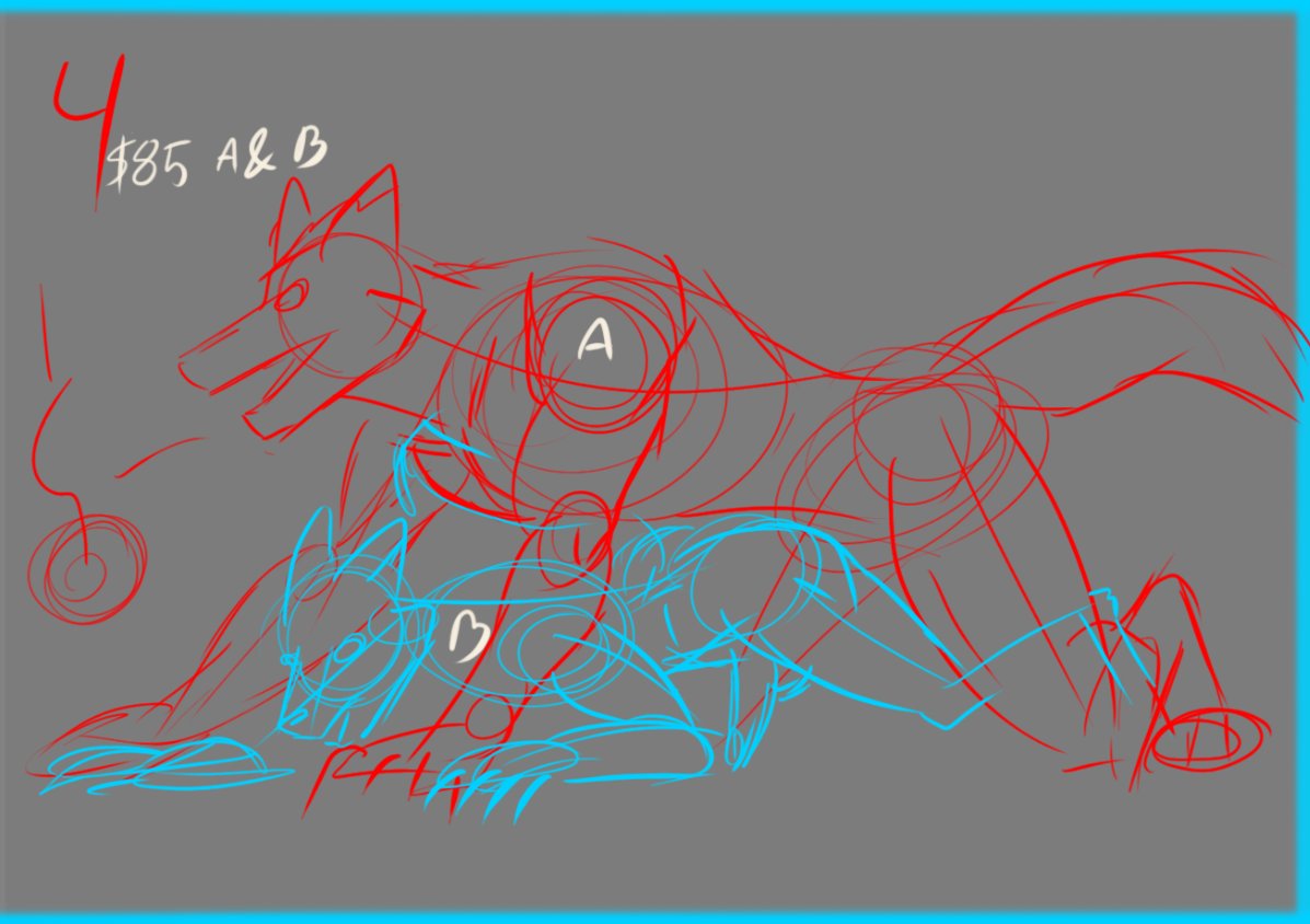 howlfeiwolf's tweet photo. YCH Commissions open, feel free to comment if you would like one. multi slot YCH not limited to one buyer.
Will be cel shaded like the example
BG is an additional 20 https://t.co/g5pfHNyLFU