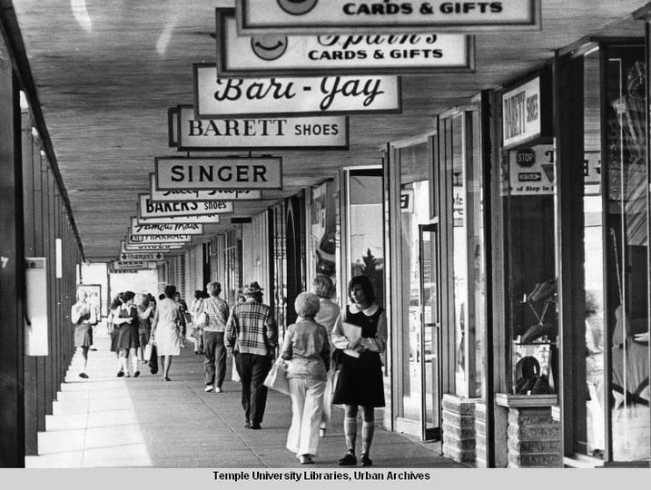 Mrstanleycup's tweet photo. The Roosevelt Mall in Northeast Philadelphia - October 1, 1976 - Image source: Temple University Archives. https://t.co/em9516AaHs
