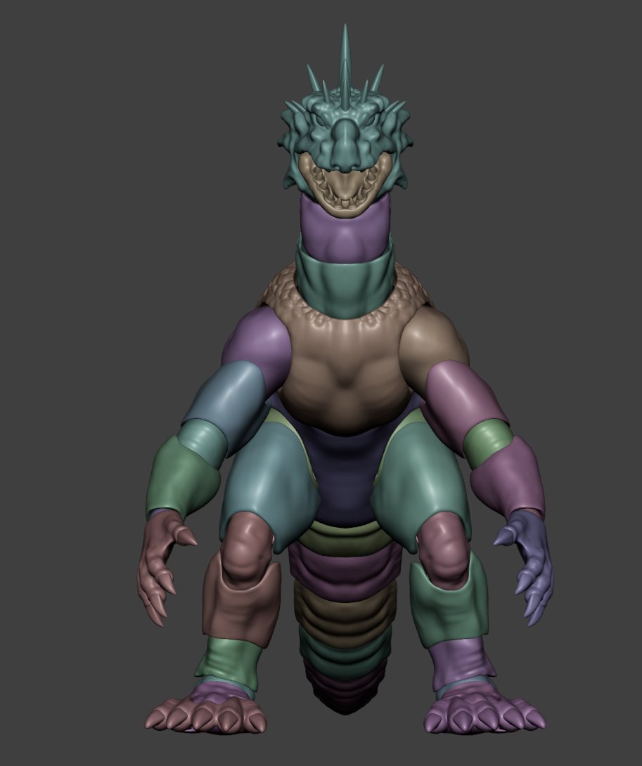 EXCcollectibles's tweet photo. GMK Varan Action Figure commission.
#godzilla #godzillagmk #varan #anguirus #baragon https://t.co/32KKbNgHdO