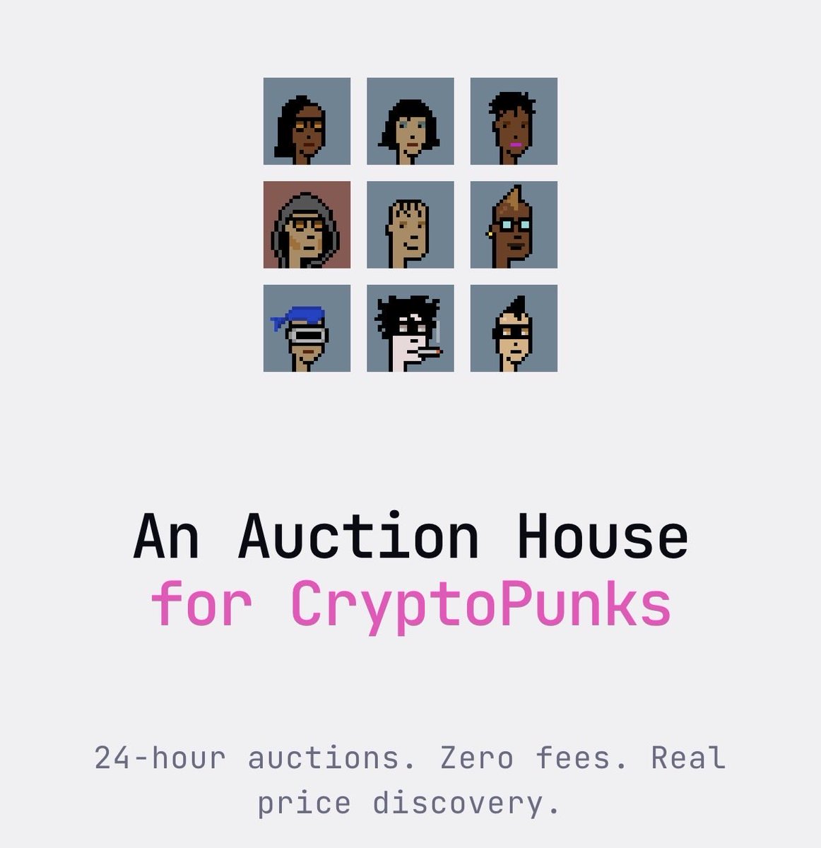 yougogirl_eth's tweet photo. not many seem to realize how big this is.

the best punk explorer ever seen.
24h auctions settled through the original marketplace.
multi-punk lots.
onchain offers for traits, trait combos, attribute counts, color counts,…

all open source

proud to have played a little part. https://t.co/QcyICHHiop