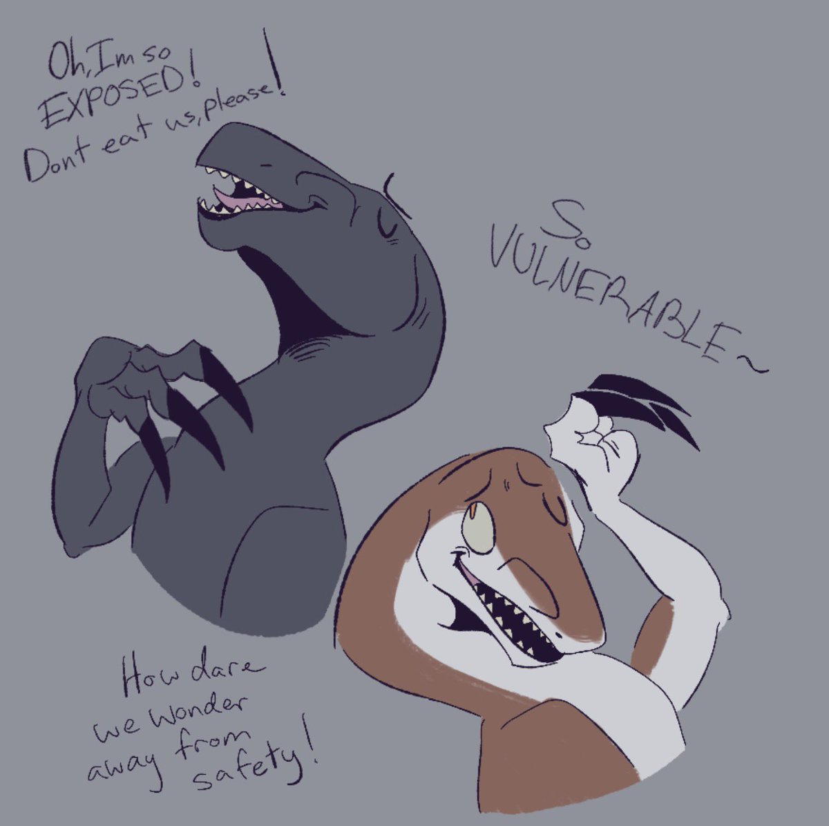 CookieJamStuff's tweet photo. He needs a break

#Dinosaur #oc #art https://t.co/ey3g0m1OP0