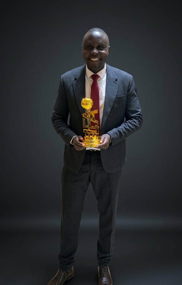 OtaiPeter's tweet photo. #LFAAwards2026 Thank you for the award really  grateful to all that voted. @ubcmagic100fm @ubctvuganda @StartvUganda https://t.co/6F0LUzefuA