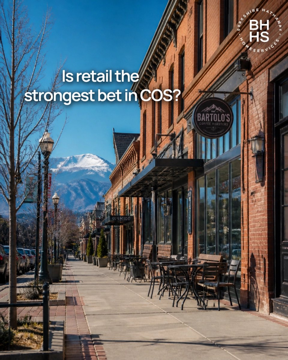 RealtorSteveC's tweet photo. Retail is officially the heavyweight champ of the COS commercial market! 🥊 With record-low vacancy rates, demand is soaring. Ready to find the perfect footprint for your business before it's gone? Let's talk strategy. 🏢✨ #ColoradoSprings #CRE #RetailIsKing #SteveCannon https://t.co/FaTLFl0Opm