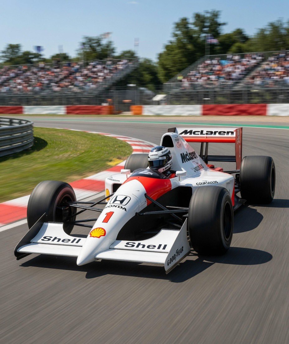 この頃のF1が好きな人ー😄 Grok で模型画像を編集