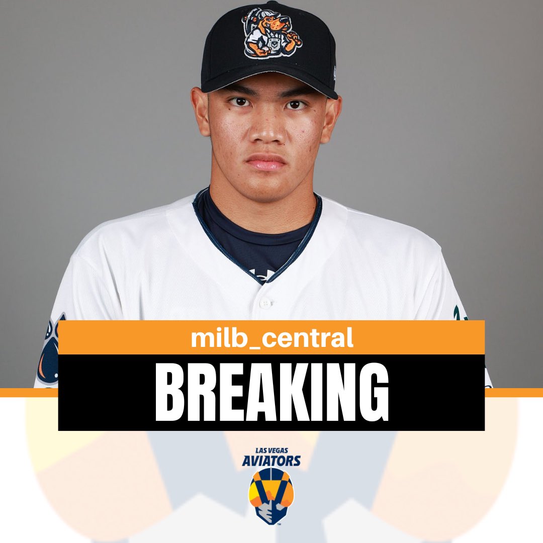milb_central's tweet photo. The Athletics are promoting Wei-En Lin to the Las Vegas Aviators (AAA). https://t.co/bksGLNonHR