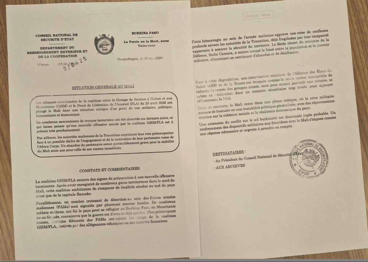 AgAnchawadje's tweet photo. Le Burkina Faso sonne le déclin de l'aes en général et la chute de la junte malienne en particulier https://t.co/MrAQK83la9
