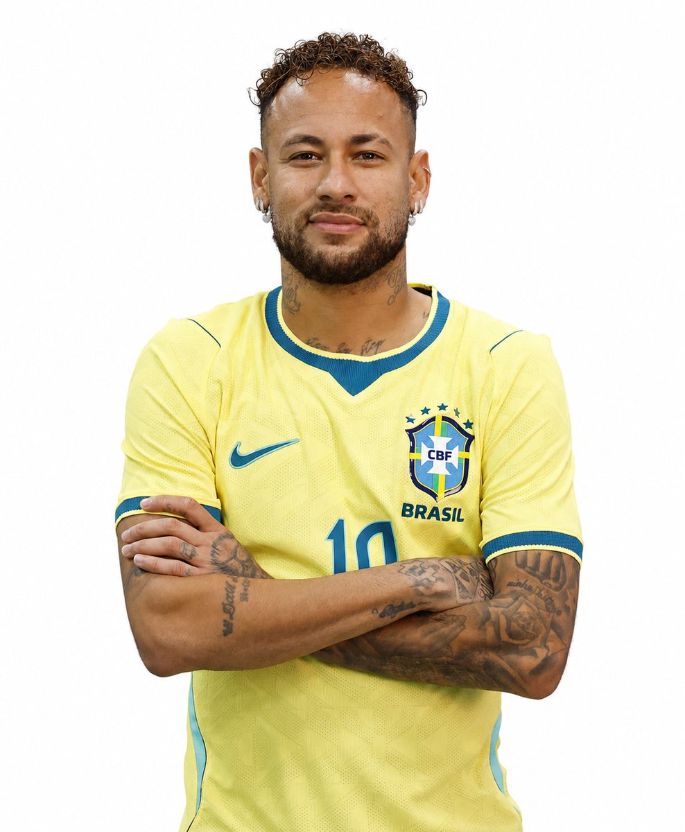 SantosFC's tweet photo. A quarta Copa do Mundo como camisa 10. A primeira representando o Santos FC. 🇧🇷🔟

Um orgulho que nem todos podem ter. ✍🏽

📸 @rafaribeirorio / @CBF_Futebol https://t.co/N2mh6JoVgt
