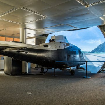 GooSystems's tweet photo. Aircraft Simulation Technology GmbH (AST), founded in 2006, builds highly realistic flight simulation systems using authentic aircraft logic, including overhead and ECAM displays. #GoWithGoo #ProjectOnScreen #FlightSimulation #SimulationTechnology https://t.co/WGwpQaLbHt