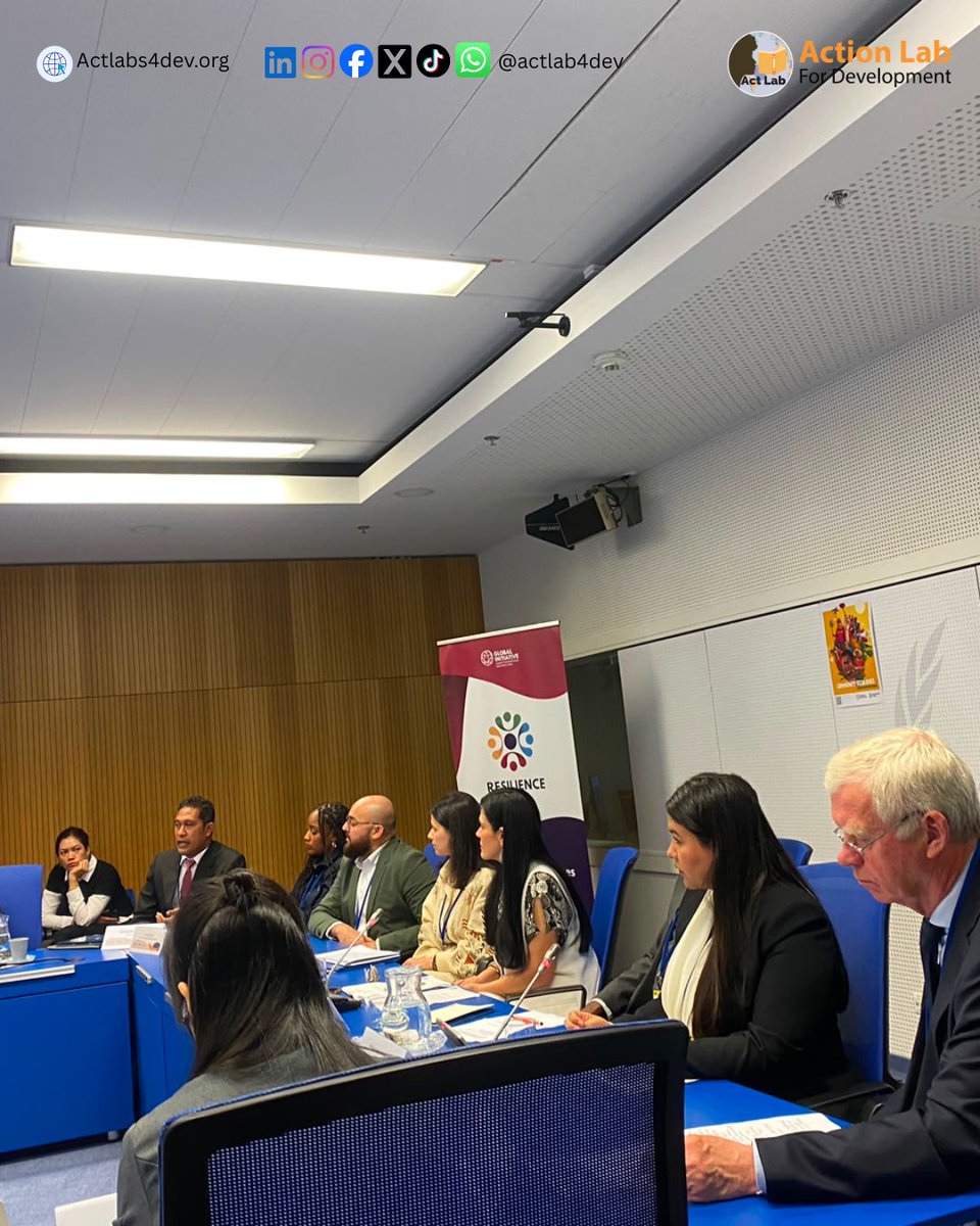 ActLab4Dev's tweet photo. Day Three of the CCPCJ! Today, Ariana has been attending further meetings and engaging in discussions with delegates regarding key issues related to crime prevention and criminal justice.
#ACTLAB #CCPCJ #Delegate #DayThree #TroisièmeJournée https://t.co/v2LF2yB1Cz