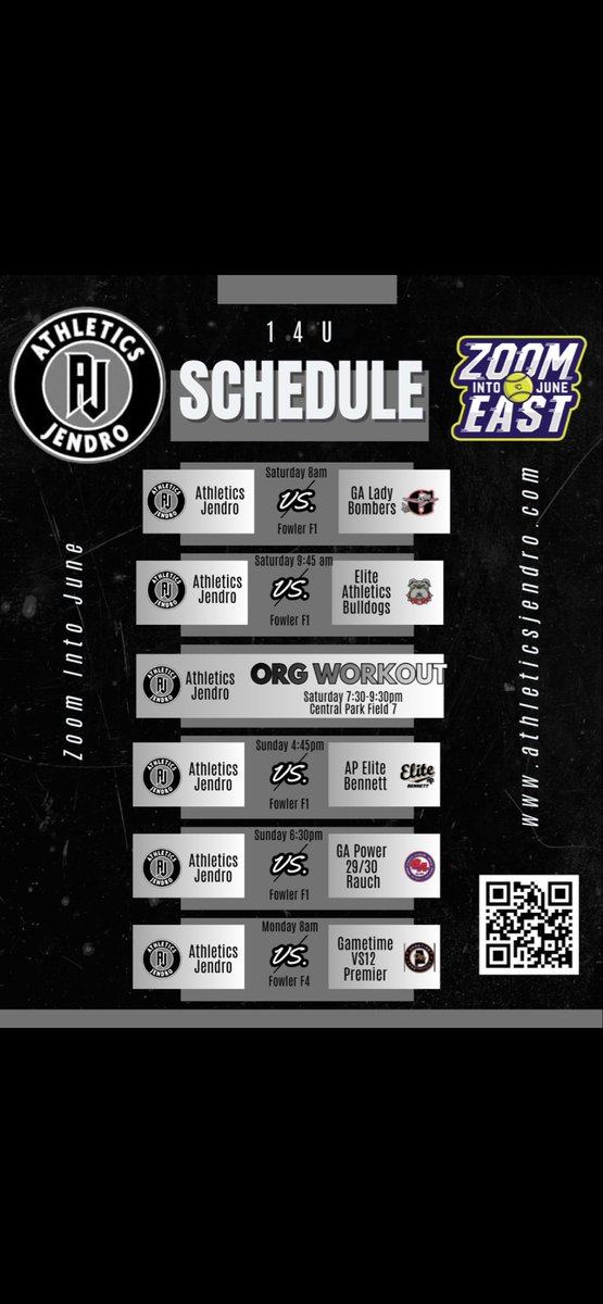 TeaganBapp's tweet photo. Zoom Into June Schedule https://t.co/bqy4yyNPN4