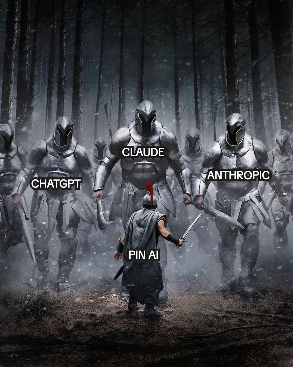 pinai_io's tweet photo. "𝘠𝘰𝘶'𝘳𝘦 𝘶𝘱 𝘢𝘨𝘢𝘪𝘯𝘴𝘵 𝘵𝘩𝘦 𝘣𝘪𝘨𝘨𝘦𝘴𝘵 𝘈𝘐 𝘤𝘰𝘮𝘱𝘢𝘯𝘪𝘦𝘴 𝘪𝘯 𝘵𝘩𝘦 𝘸𝘰𝘳𝘭𝘥."

Good. They train on your data. We help you own it. https://t.co/IGDWr9PqjZ