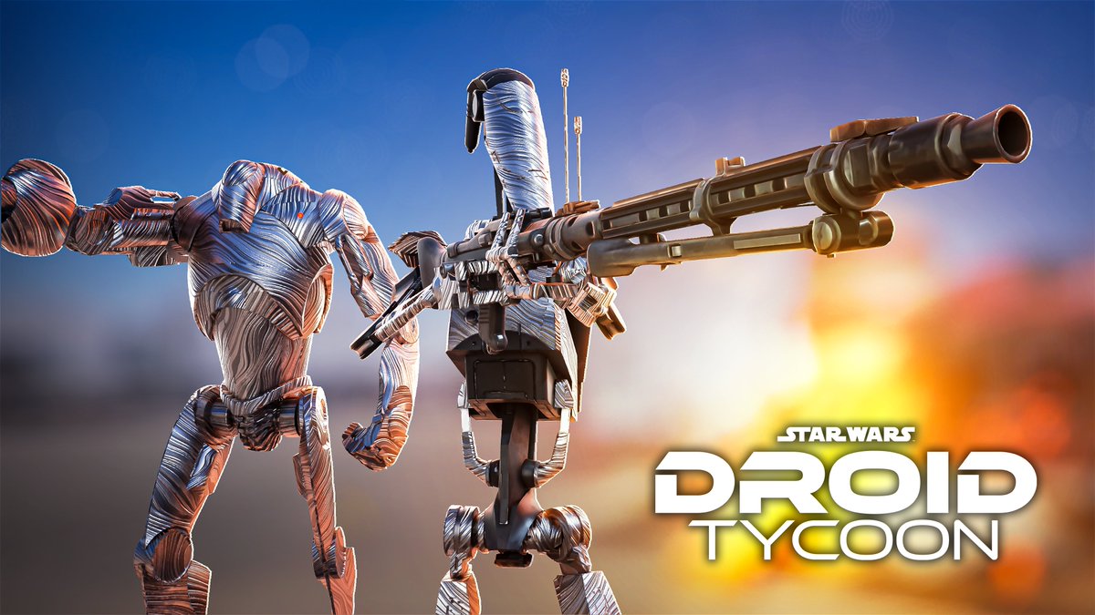 bynays's tweet photo. Some renders I made for Droid Tycoon's Beskar Event in collaboration with Epic Games and Lucasfilm!

@FoadZone https://t.co/6NjlYSMvsN