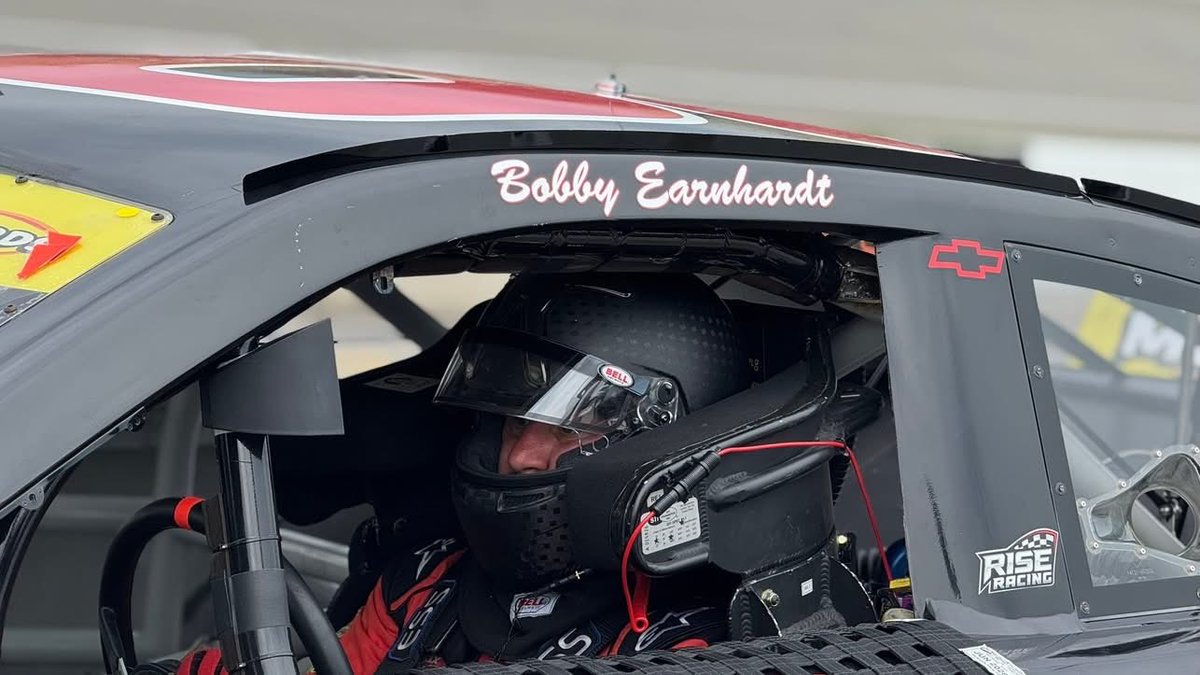 BobbyEarnhardt's tweet photo. Rolling off 11th. We’ve got a solid hot rod and a team that never quits. Time to see what we can do. 💪 #RacingwithJesus 

📺Tune in to FS2 at 5:00 PM ET. 
@RiseRacing89 @ARCA_Racing @MISpeedway https://t.co/NNfrEYZzoH