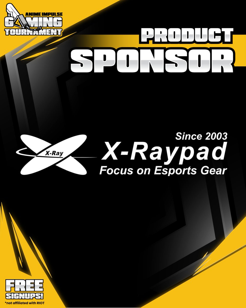 animeimpulse's tweet photo. 🚨 SPONSOR ALERT 🚨 @XraypadOfficial  is bringing premium gaming gear to ANIME Impulse! Exclusive collab mousepad, best-selling mousepads &amp; premium skates up for grabs 👀

Catch the stream Saturday @ 12PM PST: https://t.co/A79cfHp8mh

#XRayPad #AnimeImpulse #gaming #esports https://t.co/orHXCGkoP2