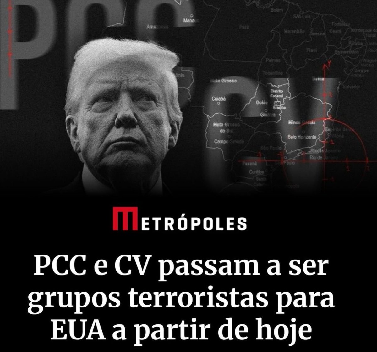 cabobebeto's tweet photo. Grande dia para todos, menos para os terroristas do PCC e do CV que, agora, são oficialmente considerados Organizações Terroristas Estrangeiras. E para o Lula, que afirmou estar triste com essa classificação.

Parabéns Flávio e Eduardo Bolsonaro. Vocês fizeram acontecer! 🇧🇷 https://t.co/q1V8Mt0YEs