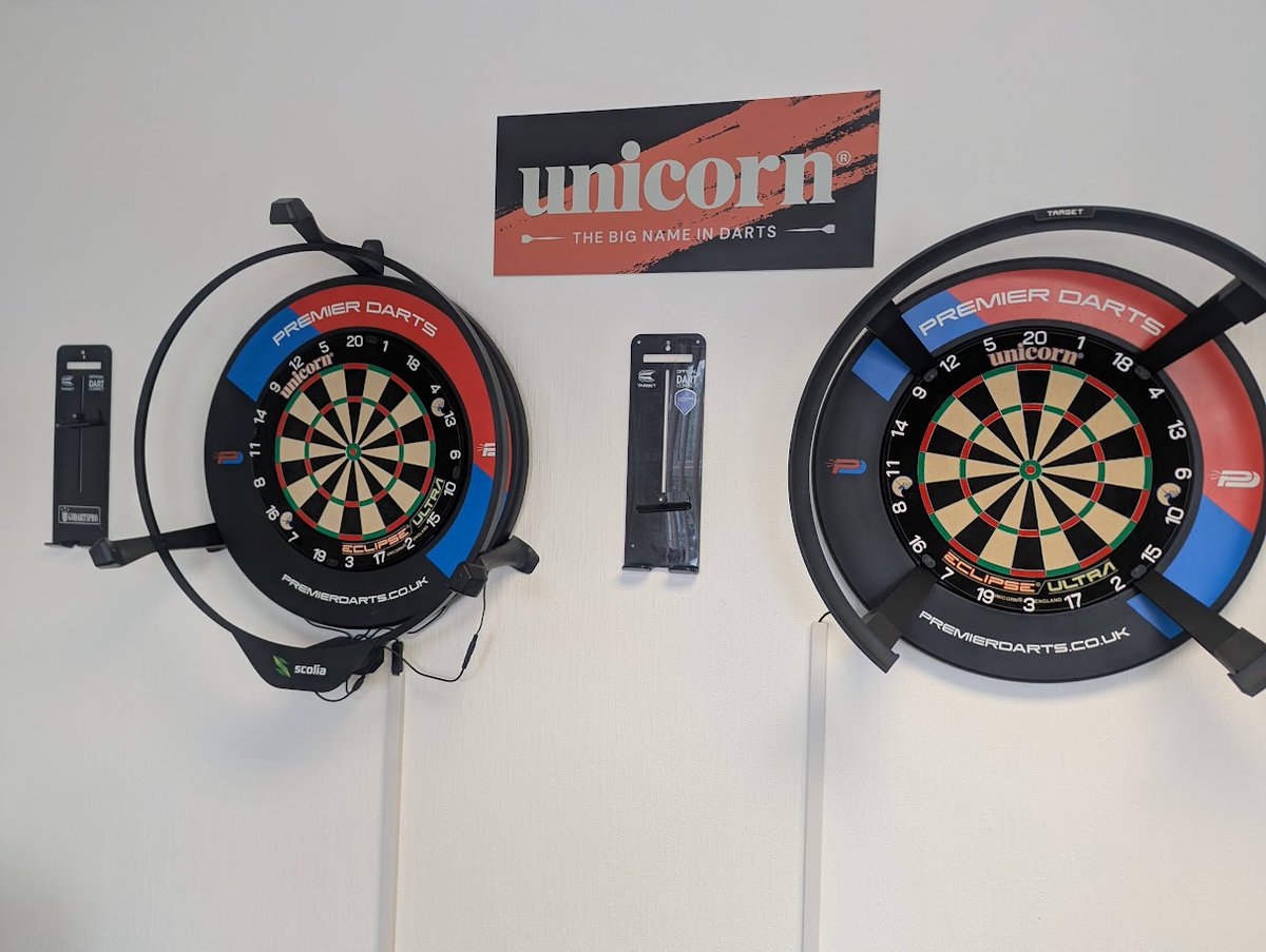 SWRDartsCoach's tweet photo. I'm also looking for 2 NEW surrounds.

So if you would be interested in having your brand in front of hundreds of darts players in person each month and thousands via my social media platforms, contact me.

Let's have a chat.

info@swrdartscoaching.co.uk https://t.co/3UTBrQa0Ou