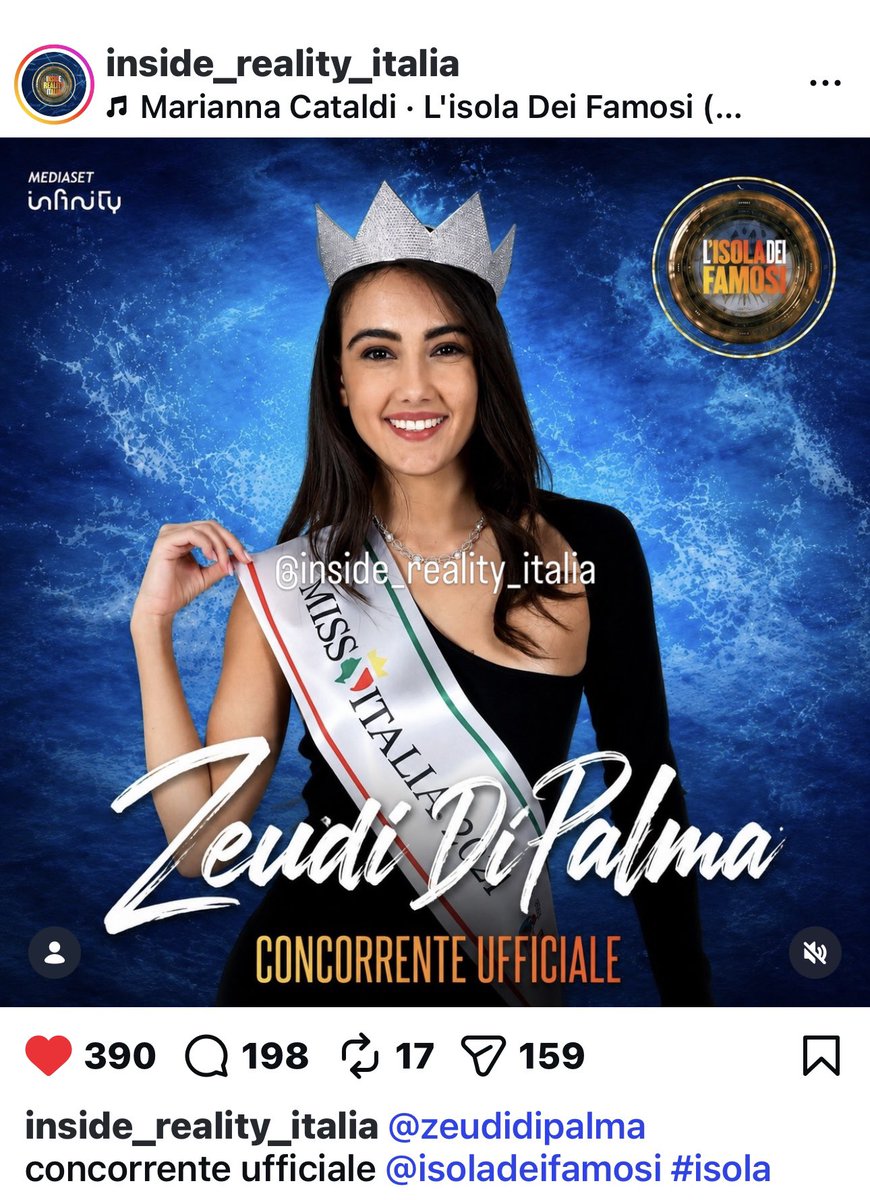 Bellissimabot's tweet photo. Raga, can we please go and leave some positive comments on this post and show Zeudi some love? Per favore, grazie mille! ❤️ Let’s fill it with so much love that we can’t even see the hate comments. 🫶🏾✨ #zeudiners 

https://t.co/K3O5AzIxxQ https://t.co/PRAaItj78j