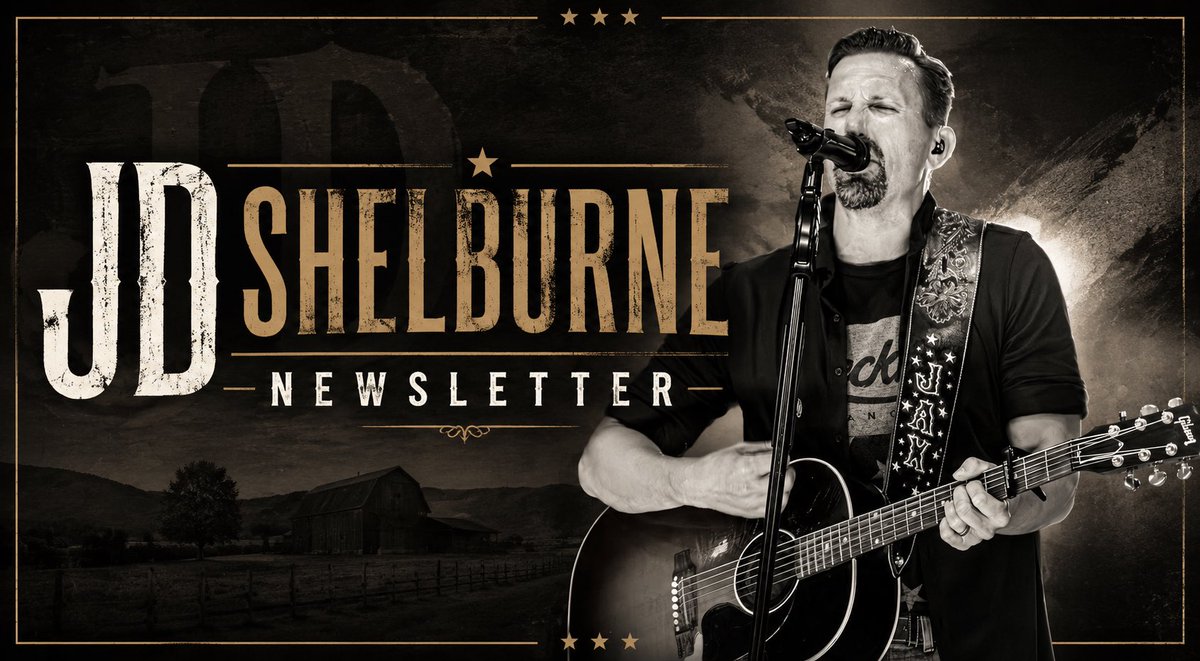 JDSHELBURNE's tweet photo. 📰JD Shelburne 2026 Newsletter: 
“New dates, bourbon &amp; more!” 
⬇️⬇️⬇️⬇️⬇️

Read Here: https://t.co/qRkjpVGU2a https://t.co/OOQXtICxxD