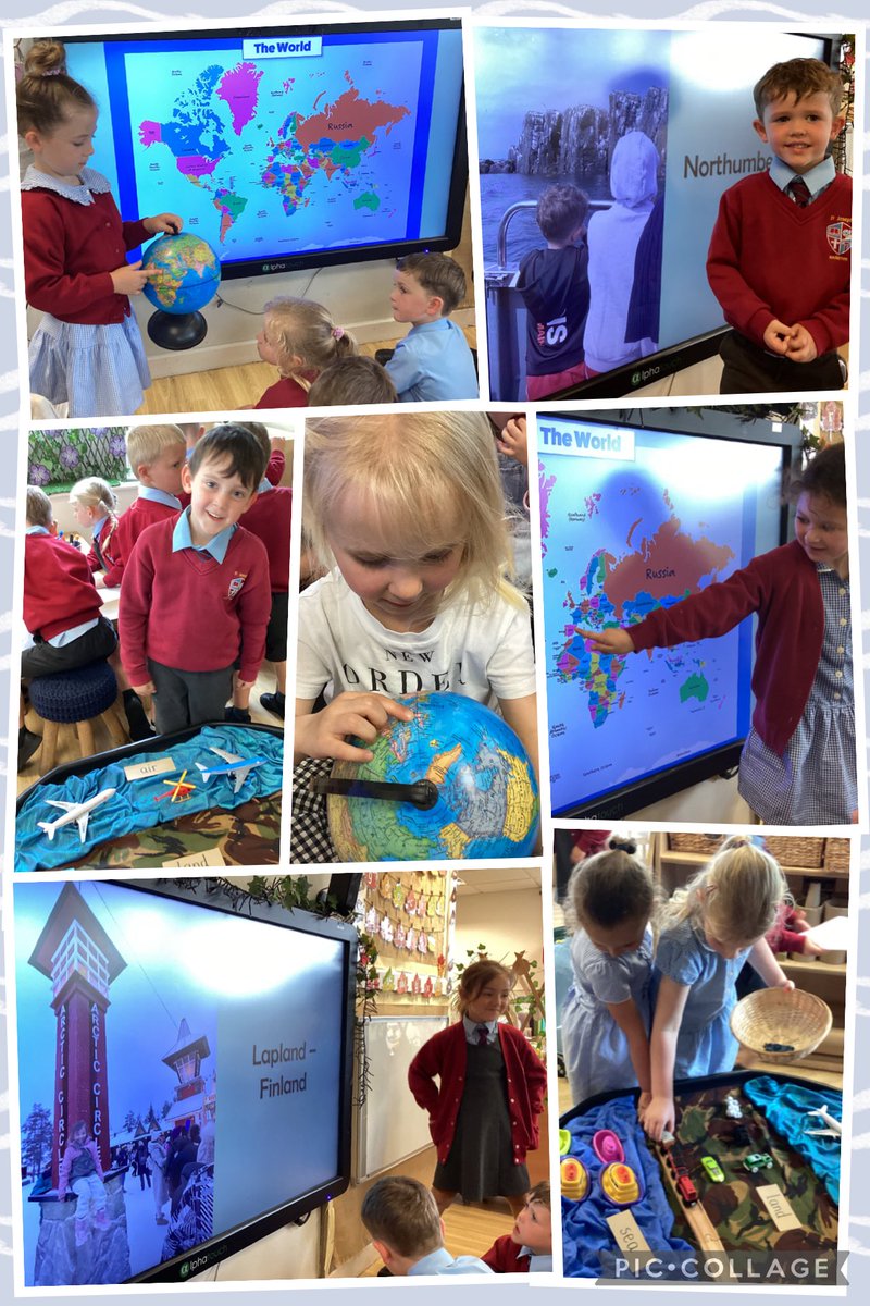 EYFSwithMissS's tweet photo. This week we have begun our final theme of Journeys and have learnt about different types of transport, how we have travelled to places on holiday and where they are in the world. We have enjoyed making our own journeys across apparatus in PE and creating a range of vehicles. 😃 https://t.co/u3LEzsx14K