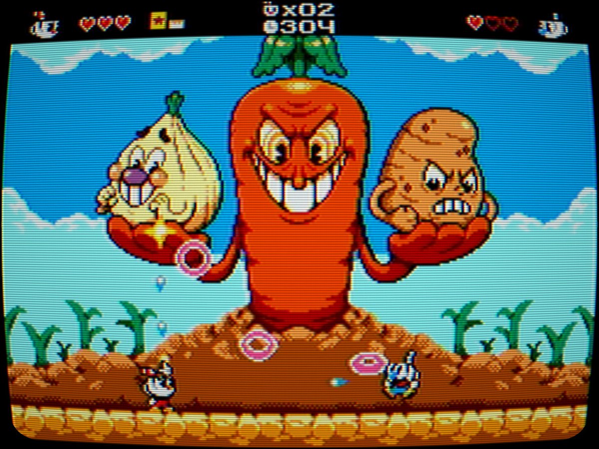 WalmartCAGaming's tweet photo. Mighty Cuphead Adventure is made in Canada and it’s looking swell! ☕️🇨🇦

It’ll be arriving for PC, consoles, and as a physical cartridge for the Sega Master System. https://t.co/nDbaDqnPLb