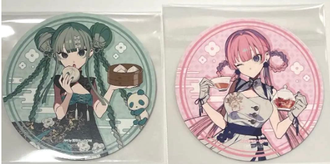 DailyNegitoro's tweet photo. Day 660: Tree Village Collaboration Chinese Mikuluka Coasters #初音ミク #巡音ルカ #ネギトロ #negitoro #mikuluka #lukamiku #VOCALOID https://t.co/Sq4yzAXbHW