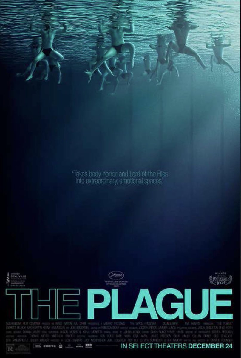 Flo_cinoche's tweet photo. The plague
 
La caméra raconte quelque chose, sert le récit, développe le propos, et c’est superbe.  Le cast de gamin joue super bien et j’aime vraiment ce développement des comportement toxique qui découlent de l’effet de groupe,  représenté autant dans le récit que par l’image https://t.co/Okqtrnihmg