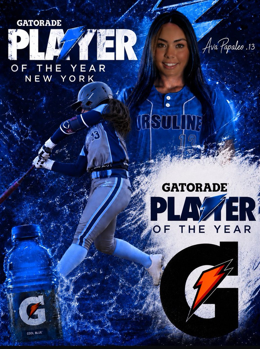 UrsulineHSSB's tweet photo. Congratulations to Ava Papaleo, NY Softball Gatorade Player of the Year!
@AvaPapaleo @LoHud_Debbie @nysswa @KDJmedia1 @lohudsports https://t.co/pQaouPnx30