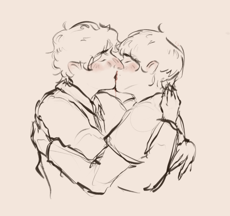 wiseheartwill's tweet photo. a real life honest to god kiss #byler https://t.co/3XZDFm5lar