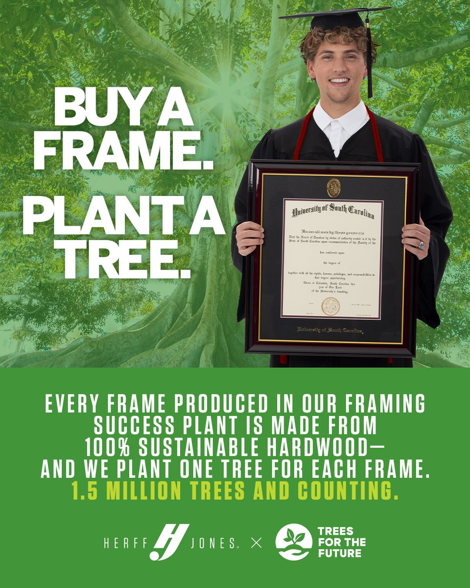 herffjones's tweet photo. Happy World Environment Day! Here's to keeping Earth clean and healthy! Herff Jones is proud to say that our products help protect and give back to the environment. When you celebrate your story, you can also protect the planet!🌎 🌍 🌏 🌱 
#WorldEnvironmentDay #Recycle #hjframes https://t.co/cDdjrPfJUK