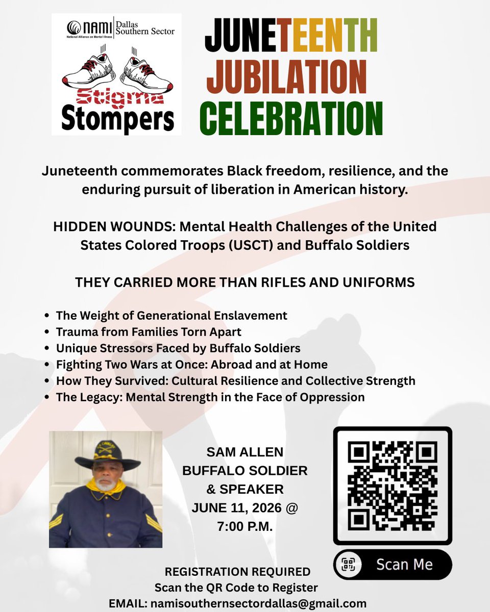 Jesushealer's tweet photo. JUNETEENTH JUBILATION CELEBRATION 

MEET Sam Allen, Buffalo Soldier, storyteller as he shares and brings understand to the heroism of Buffalo Soldiers and also the mental, physical, and social challenges they overcame in their fight for freedom and dignity. https://t.co/FhUu4FGYCb