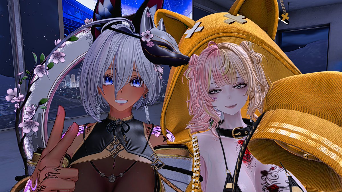 akei_vrc's tweet photo. 久々におあいしたKizeちゃんと☺️
とても可愛かった😆 https://t.co/aHHnlr7Whg