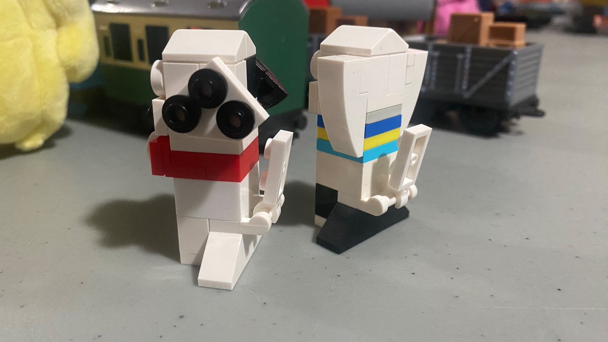 TankBrony's tweet photo. A few days ago, I got around making Da Vinci in Lego while also giving both Dylan &amp; Dolly a few small updates.

#101DalmatianStreet #DaVinciDalmatian #DylanDalmatian #DollyDalmatian https://t.co/UrZZsSLZY3