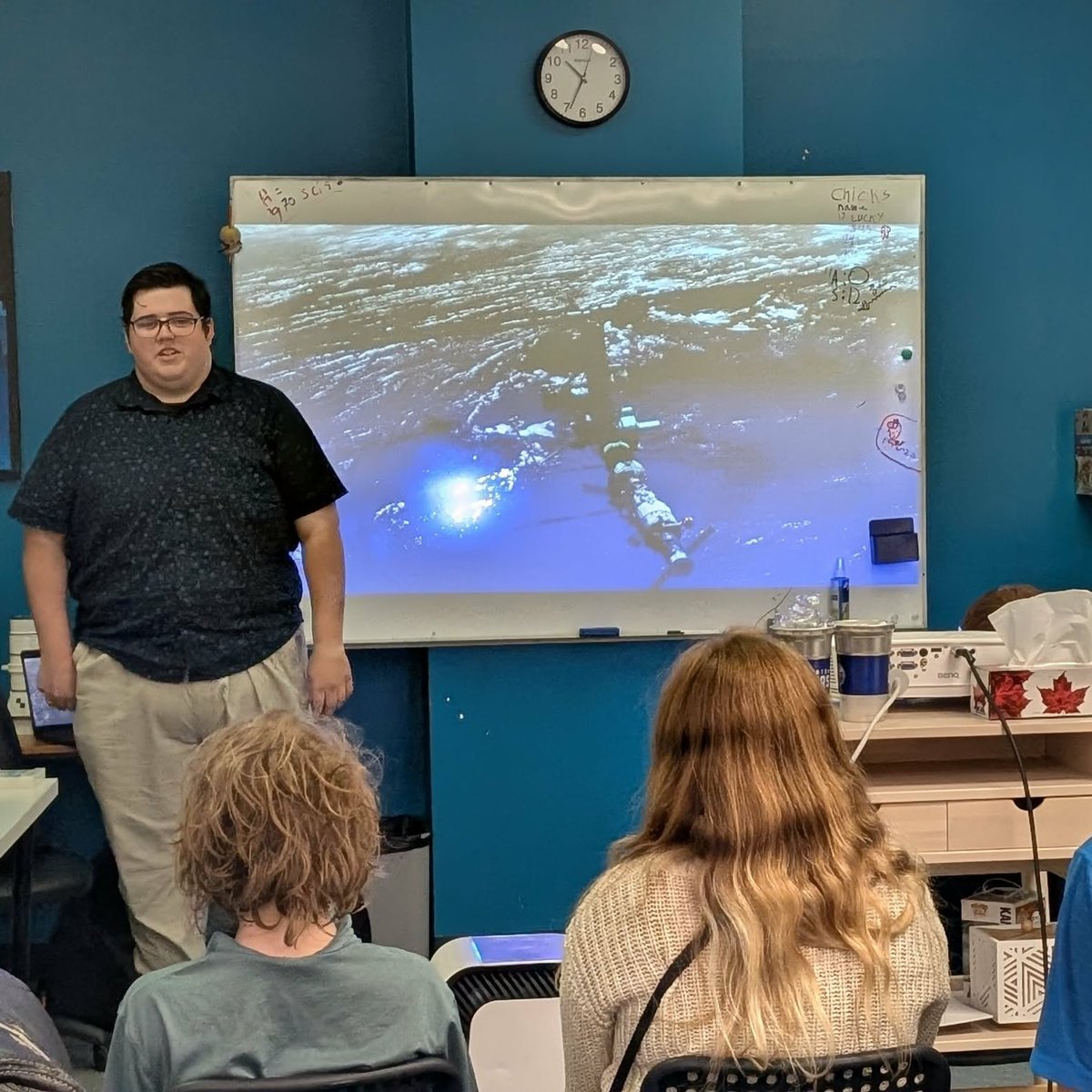 TheLaunchPadX's tweet photo. Huge shoutout to the incredible students and teachers at E2 Academy Edmonton! 🚀

Zac dropped in last week for an "Ask the Expert" day, and it was an absolute blast. After a quick presentation about his own journey and where humanity is headed next, the floor opened up for two massive Ask Me Anything (AMA) sessions.

The questions were next-level, even challenges some of Zac's knowledge! We talked about everything from NASA and SpaceX to the Artemis Accords, plans for the first Moon base, the brutal challenges of becoming multi-planetary on Mars, and so much more.

We were incredibly moved by what the team at E2 Academy shared about the visit:

"I don’t think anyone has ever captured the kids’ attention more. The excitement, curiosity, and thoughtful questions from our students made this such an awesome experience for everyone involved. Hearing about Artemis II and Zachary’s journey as a successful YouTuber inspired so many future explorers, scientists, engineers… and of course every kid’s big dream these days, becoming a successful YouTuber themselves!" — E2 Academy Edmonton

Thank you for having us, E2 Academy!