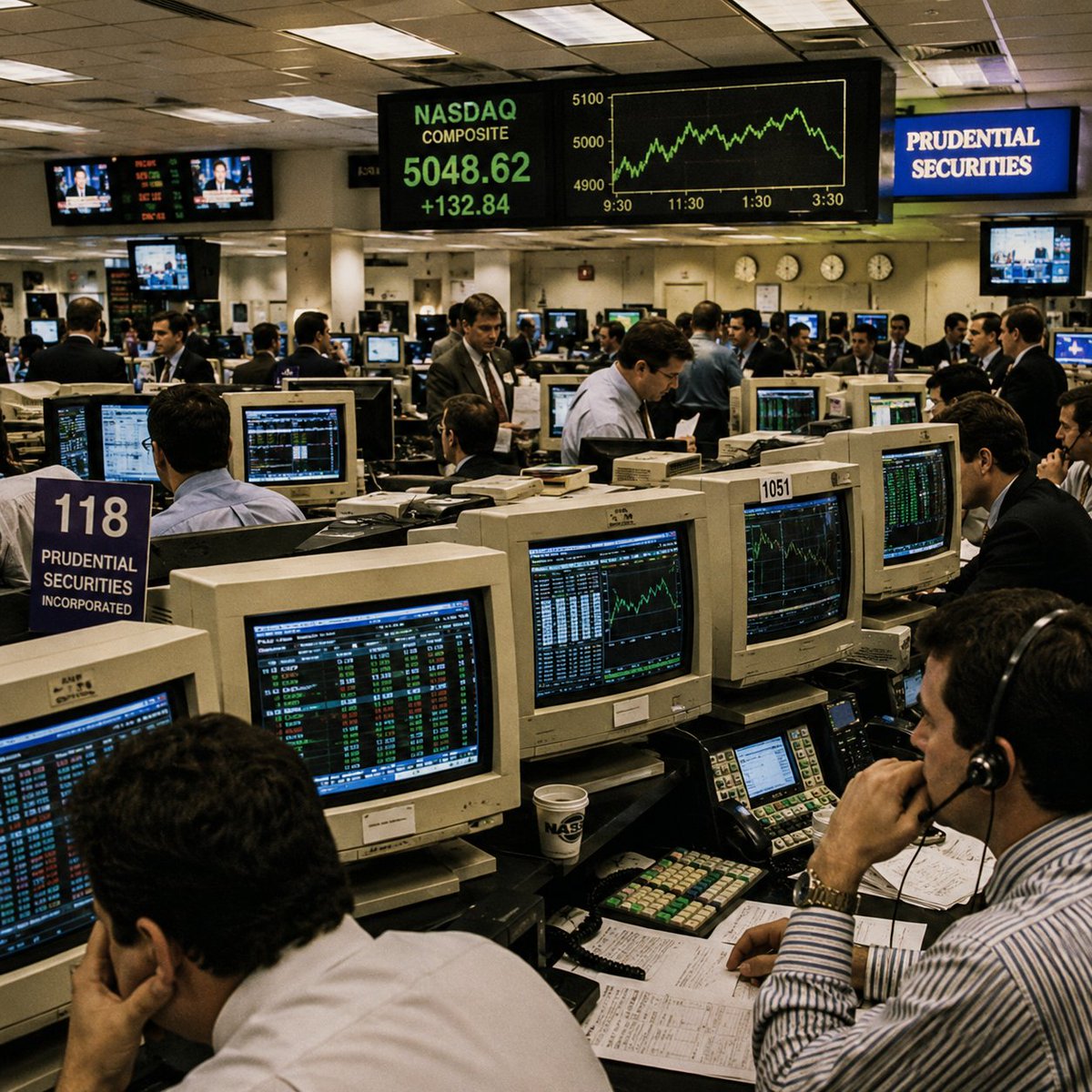 traderlexcom's tweet photo. Today in history: The dot-com peak

March 10, 2000.

The Nasdaq closed at 5,048 - a level it wouldn't reclaim for nearly 15 years.

Every market cycle comes with a new story.
Every bubble comes with a reason.
Technology changed the world.
Valuations still had to come back to reality.

Trade structure, not narratives.

@traderlexcom